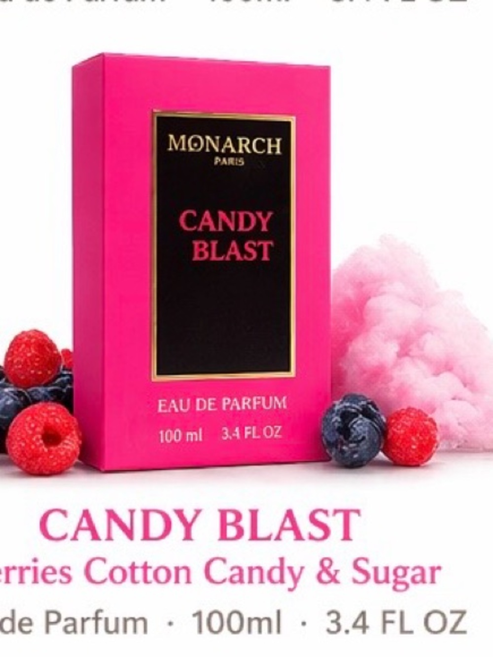Monarch Paris Candy Blast Eau de Parfum - Hot Pink